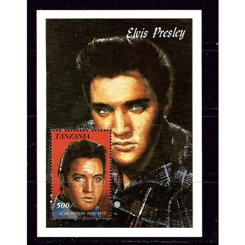 Tanzania 812 MNH 1992 Elvis Presley S/S