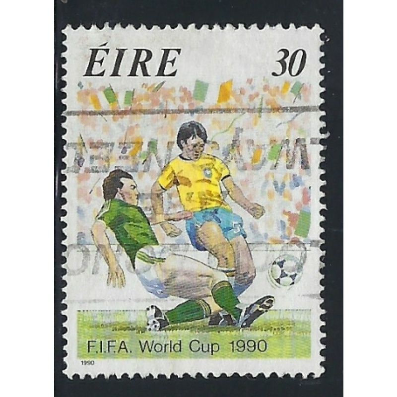 Ireland 799 Used 1990 Soccer (fe9855)