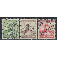 Denmark B6-8 Used 1937 set (an9477)