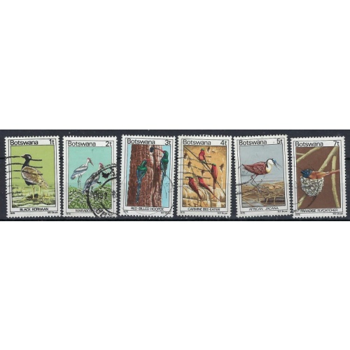 Botswana 198-203 Used 1978 part of set (an8752)