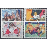 Monaco 1242-45 MNH 1980 Paintings (ak2632)