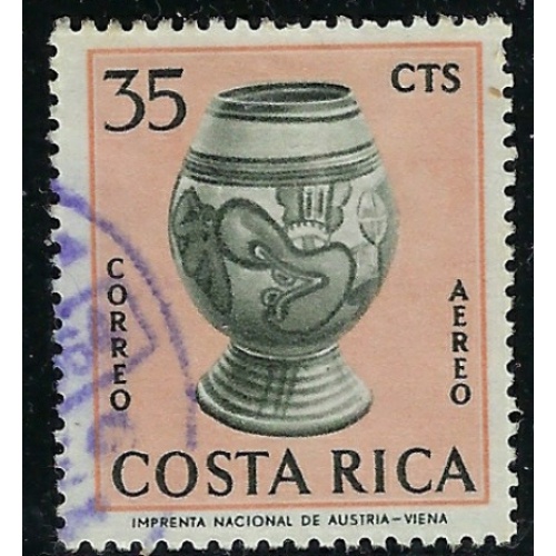 Costa Rica C382 Used 1963 issue (ak5380)