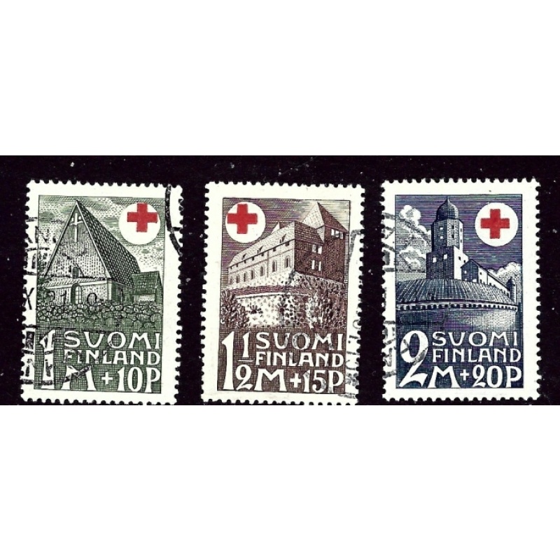 Finland B5-7 Used 1931 set    (ha1019)