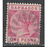 Barbados 61 Used 1882 issue (ap8358)
