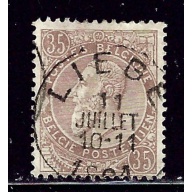 Belgium 57 used 1891 issue