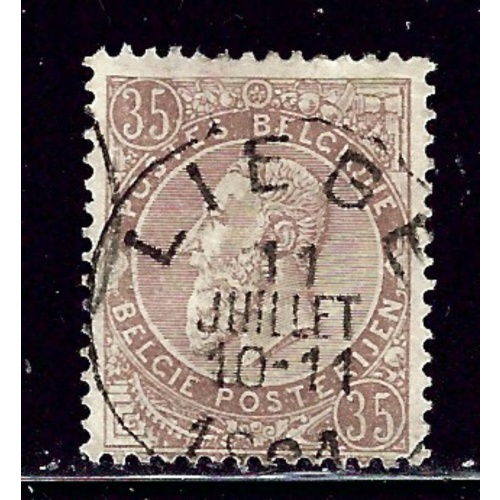 Belgium 57 used 1891 issue