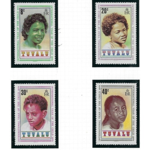 Tuvalu 125-28 MNH 1979 Intl Year of the Child (an4781)