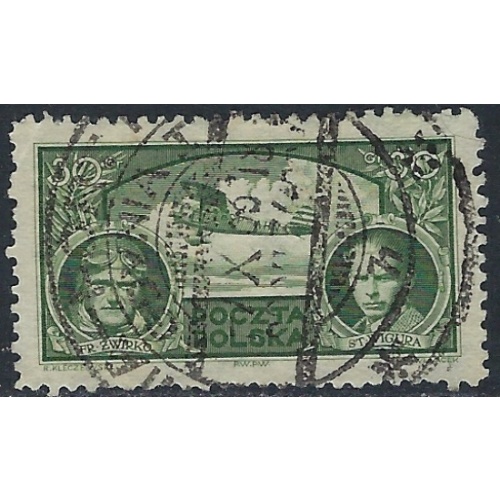 Poland C10 Used 1933 issue (ak5732)