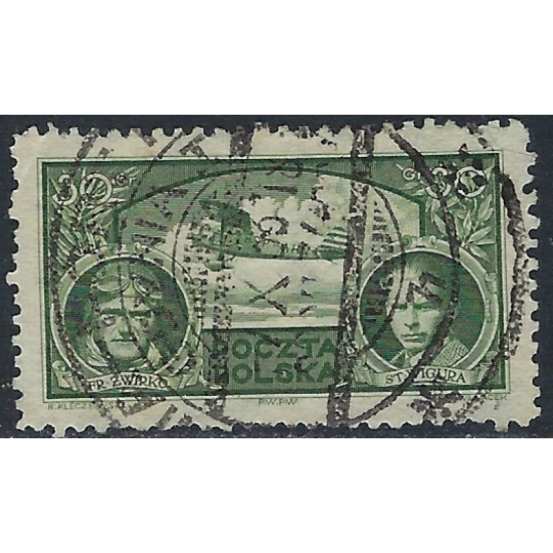 Poland C10 Used 1933 issue (ak5732)