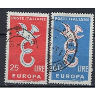 Italy 750-51 Used 1958 Europa  (ak1791)