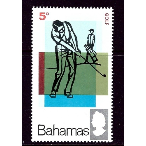 Bahamas 272 MNH 1968 Golfing (ap3834)