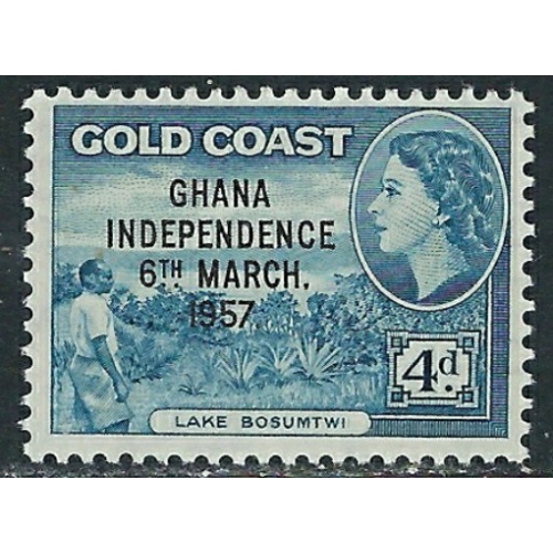 Ghana 27 MNH 1958 overprint (ak4879)