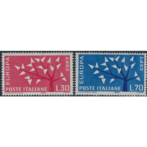 Italy 860-61 MNH 1962 Europa (ak5119)