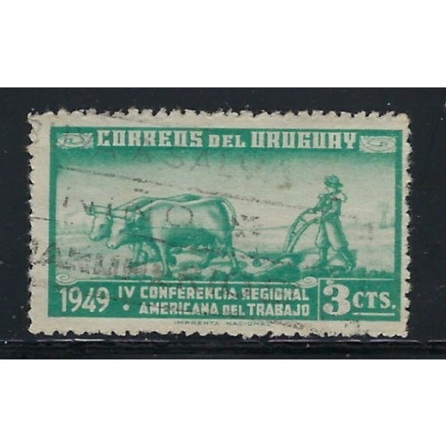 Uruguay 579 Used 1949 issue (fe5139)