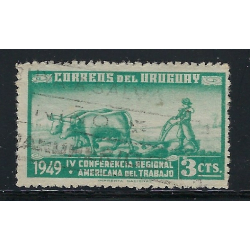 Uruguay 579 Used 1949 issue (fe5139)