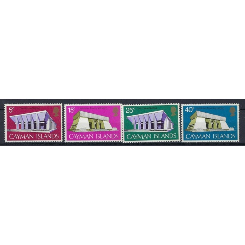 Cayman Is 300-03 MNH 1972 set (an8091)