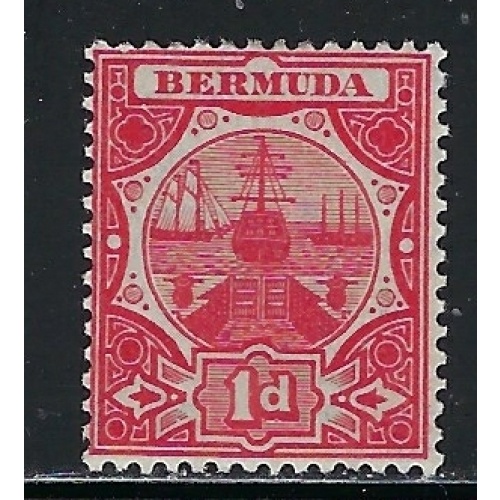 Bermuda 35 MLH 1908 issue (fe1739)