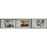 Nicaragua 1029-31 MNH 1976 part set (fe9384)
