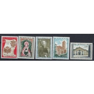 Monaco 684-88 MNH 1967 set (mm1232)