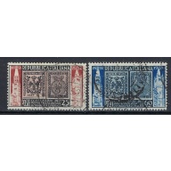 Italy 602-03 Used 1952 set (an9014)