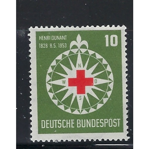 Germany 696 MNH 1953 Red Cross (fe7778)