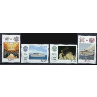 Nevis 571-74 MNH 1988 Lloyds of London (ak2577)