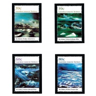 Australia Antarctic Terr L77-80 MNH 1989 Anarctic Scenes