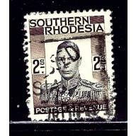 Southern Rhodesia 52 Used 1937 KGVI    (ap1118)