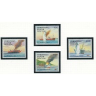 Christmas Is 343-46 MNH 1992 Ship Sinkings (ak5014)
