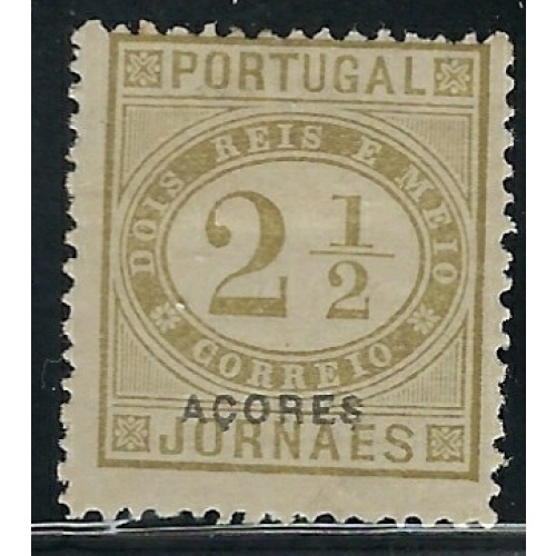 Azores P2 MH 1882 issue (fe7422)