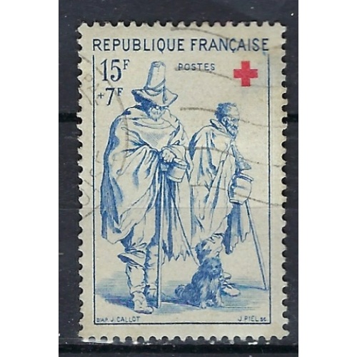 France B319 Used 1957 issue (ak2297)