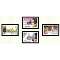 Montserrat 588-91 MNH 1985 Overprinted SPECIMEN     (KA)
