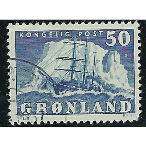 Greenland 35 Used 1950 Polar Ship (an2530)
