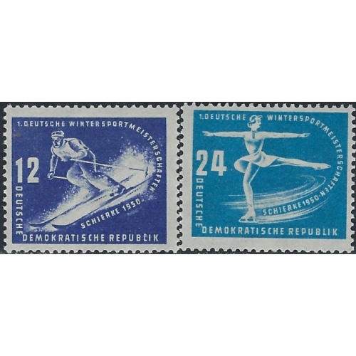 Germany DDR 51-52 MH 1950 set (ak4248)