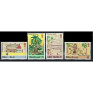 Gilbert Is 285-88 MNH 1976 Christmas (an6967)