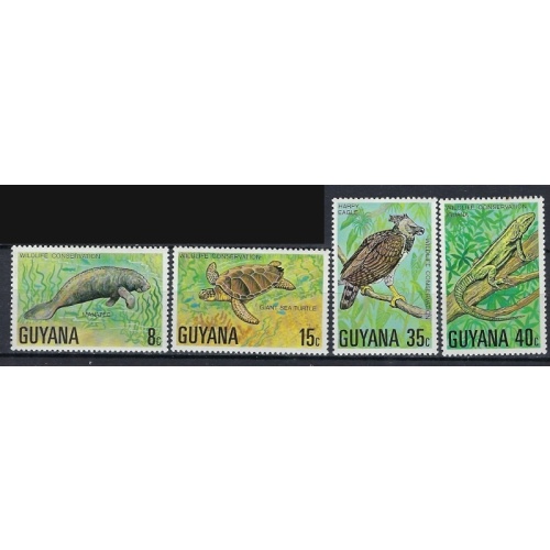 Guyana 267-70 MNH 1978 part set (ak1613)
