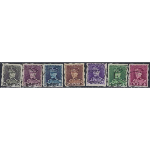 Belgium 226-36 Used 1931-32 set (ak6500)