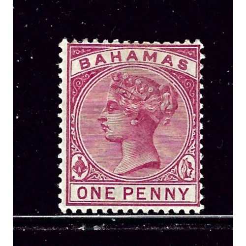 Bahamas 27 MH 1884 issue