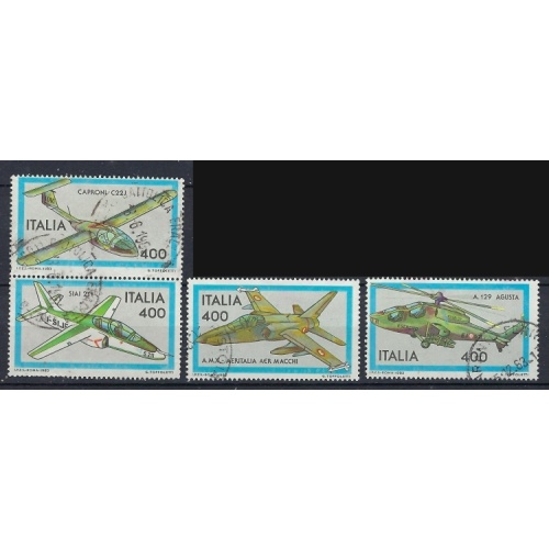 Italy 550-53 Used 1983 set (an9793)