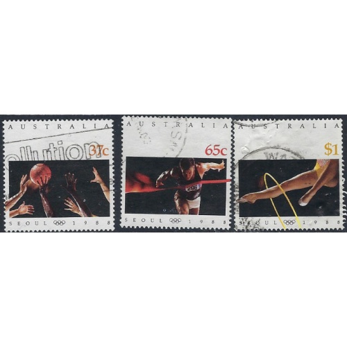 Australia 1091-93 Used 1988 set (ak6652)