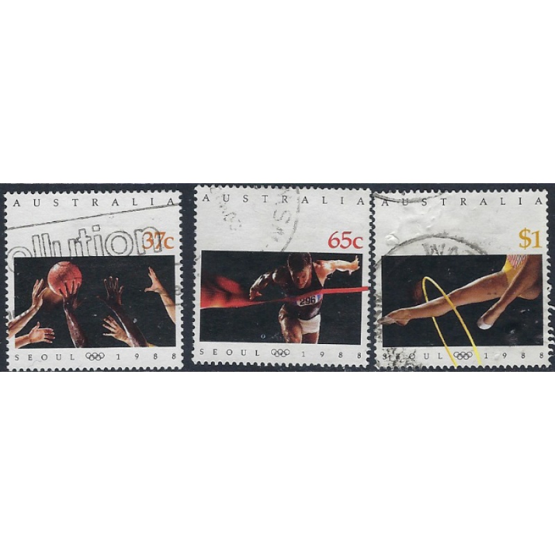 Australia 1091-93 Used 1988 set (ak6652)