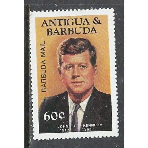 Barbuda 678 MNH 1985 John F Kennedy (ap7707)
