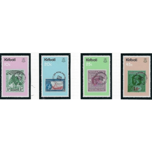 Kiribati 341-44 MNH 1979 Sir Rowland Hill issue (ak3597)