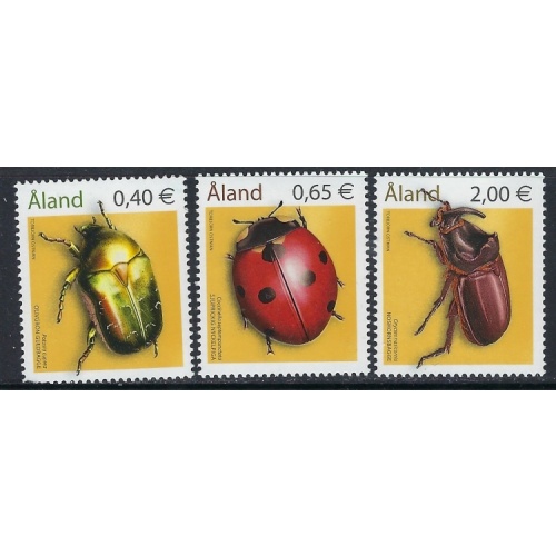 Finland Aland 242-44 MNH 2006 Beetles (ak3668)