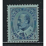 Canada 91 No Gum 1903 issue (fe2885)