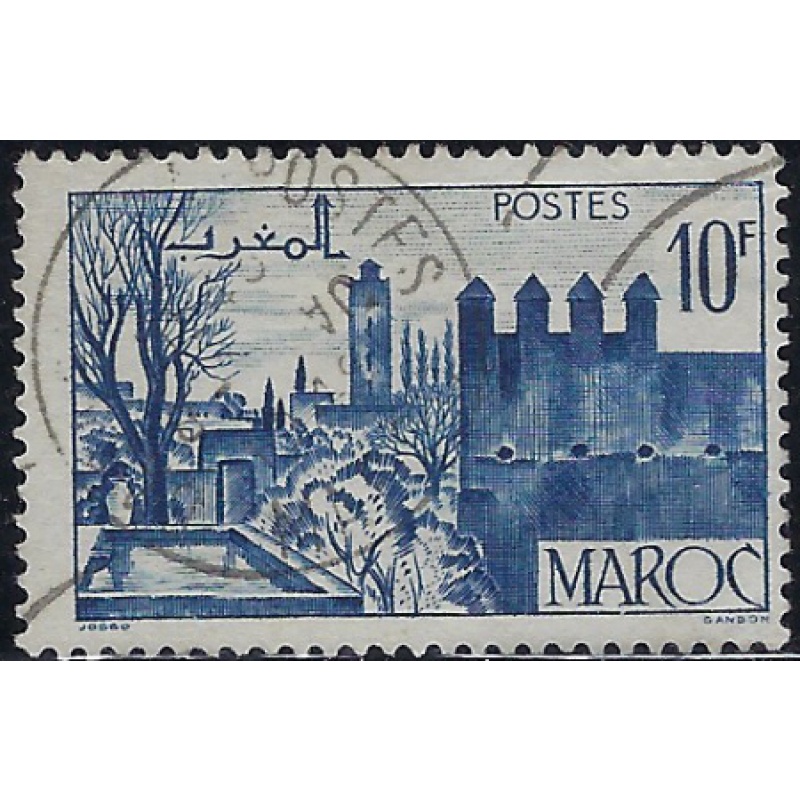 French Morocco 232 Used 1947 issue (ak5958)