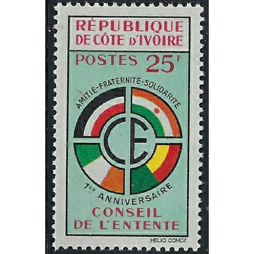 Ivory Coast 181 MNH 1960 issue (fe9881)
