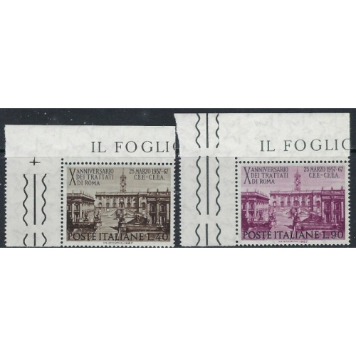 Italy 947-50 MNH 1967 set (ak5121)