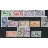 Falkland Is 107-19 MH 1952 missing high value (fe3639)