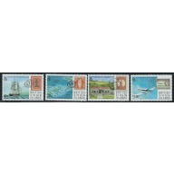 British Virgin Is 590-93 MNH 1987 Postal Service (an5032)